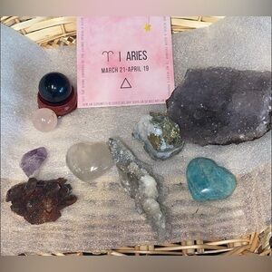 Zodiac Crystal Set for Aries